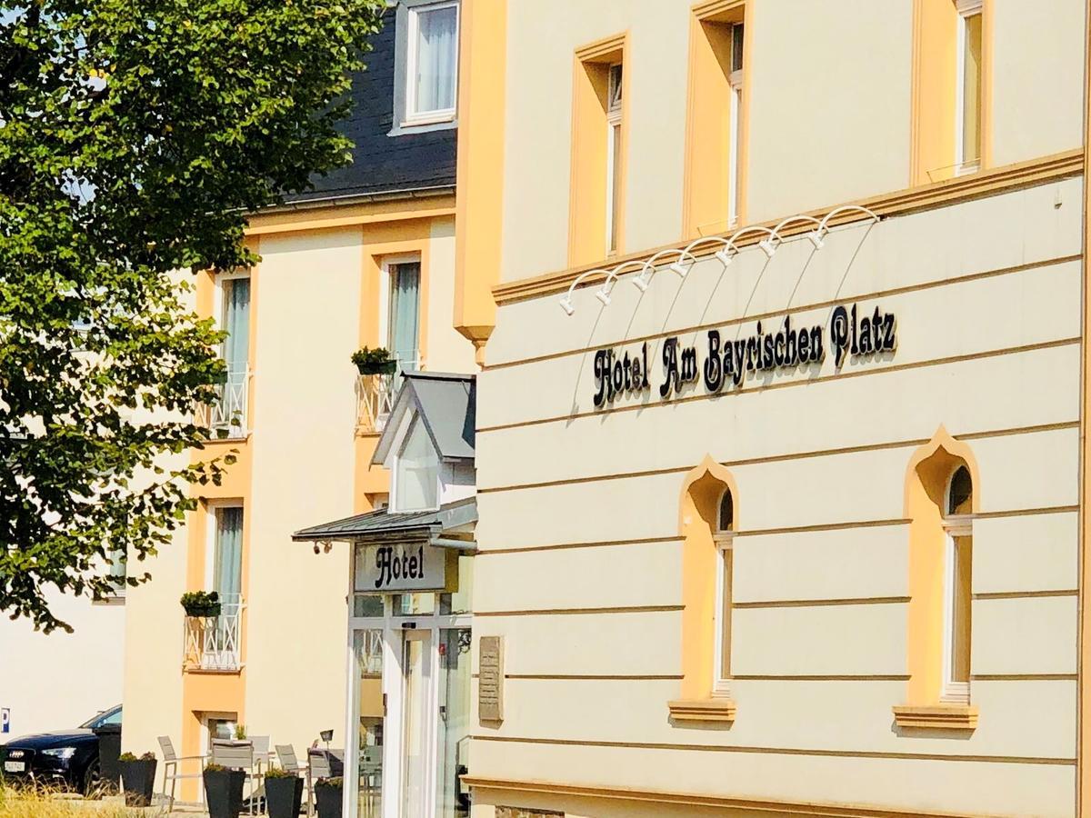 Hotel Am Bayrischen Platz Leipzig Exteriör bild