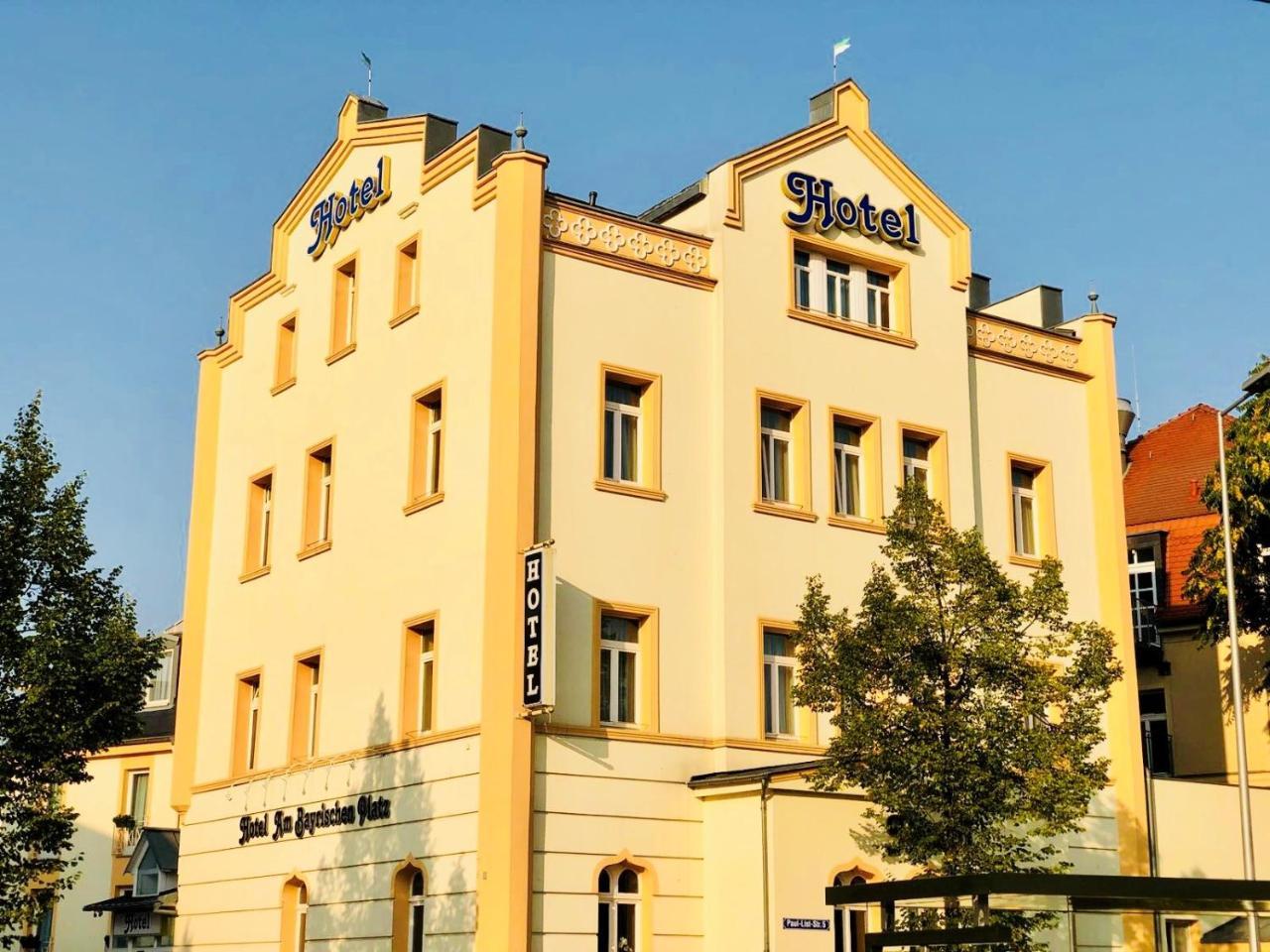 Hotel Am Bayrischen Platz Leipzig Exteriör bild